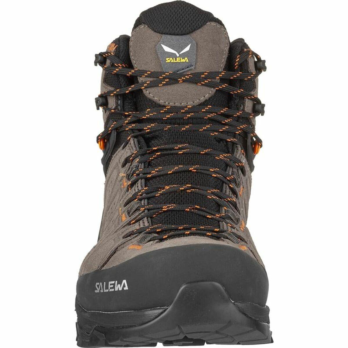 Buty alp trainer 2 mid gtx-wallnut-fluo oranžinis-uk 9,5 (44) SALEWA