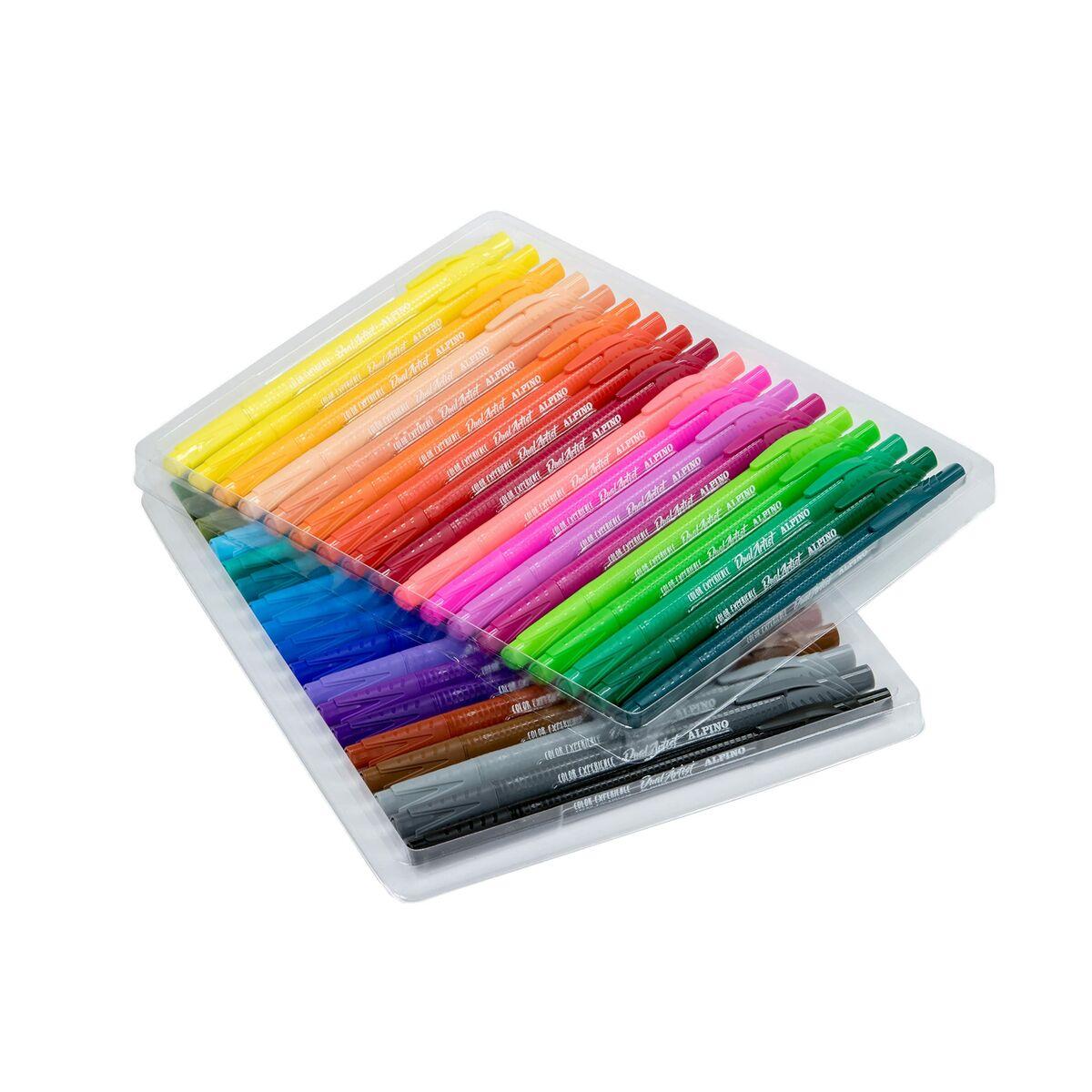Flomasteriai ALPINO Color experience dual artist 36sp