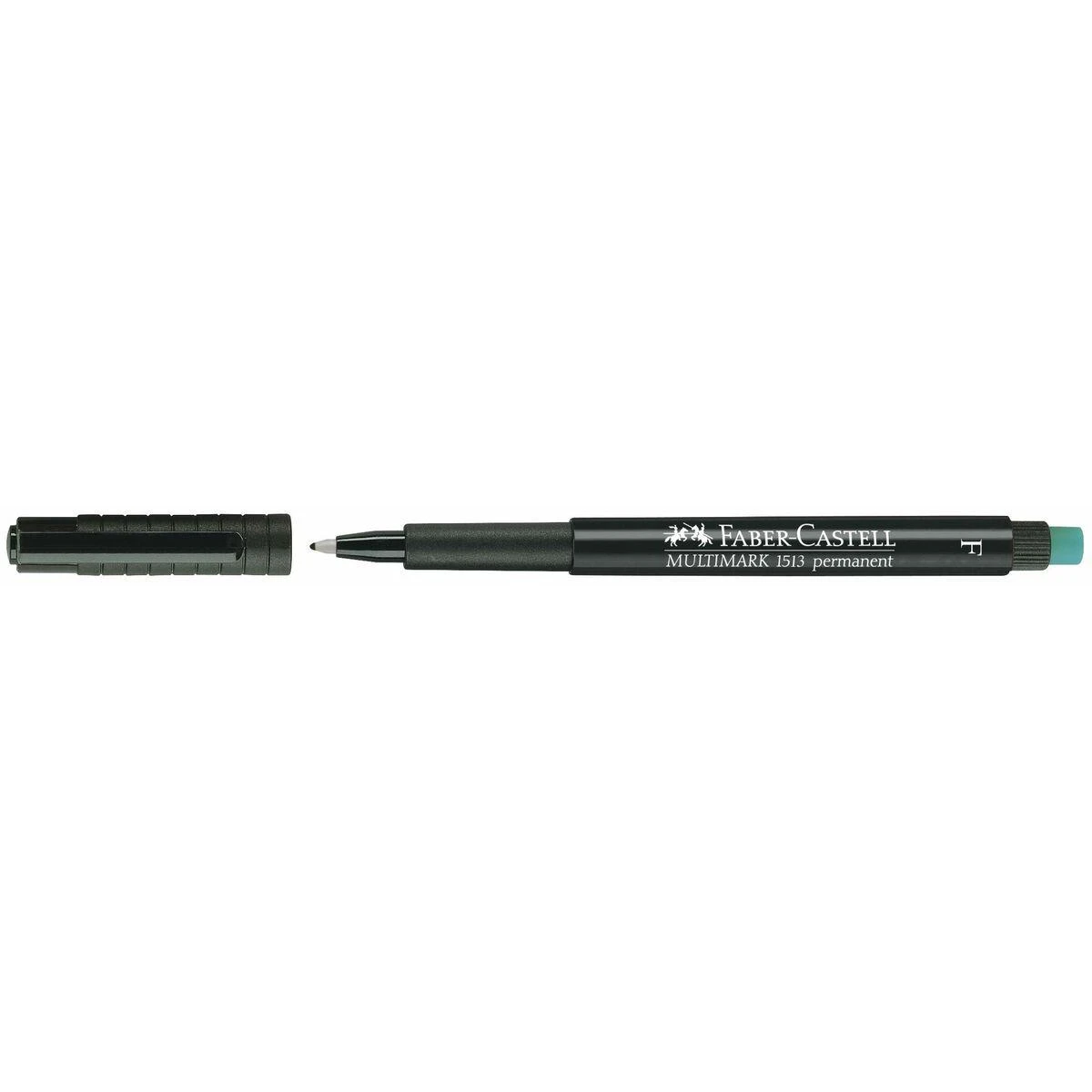 Žymeklis permanentinis Faber-Castell 1513 F, 0.6 mm, juodas 1213-046