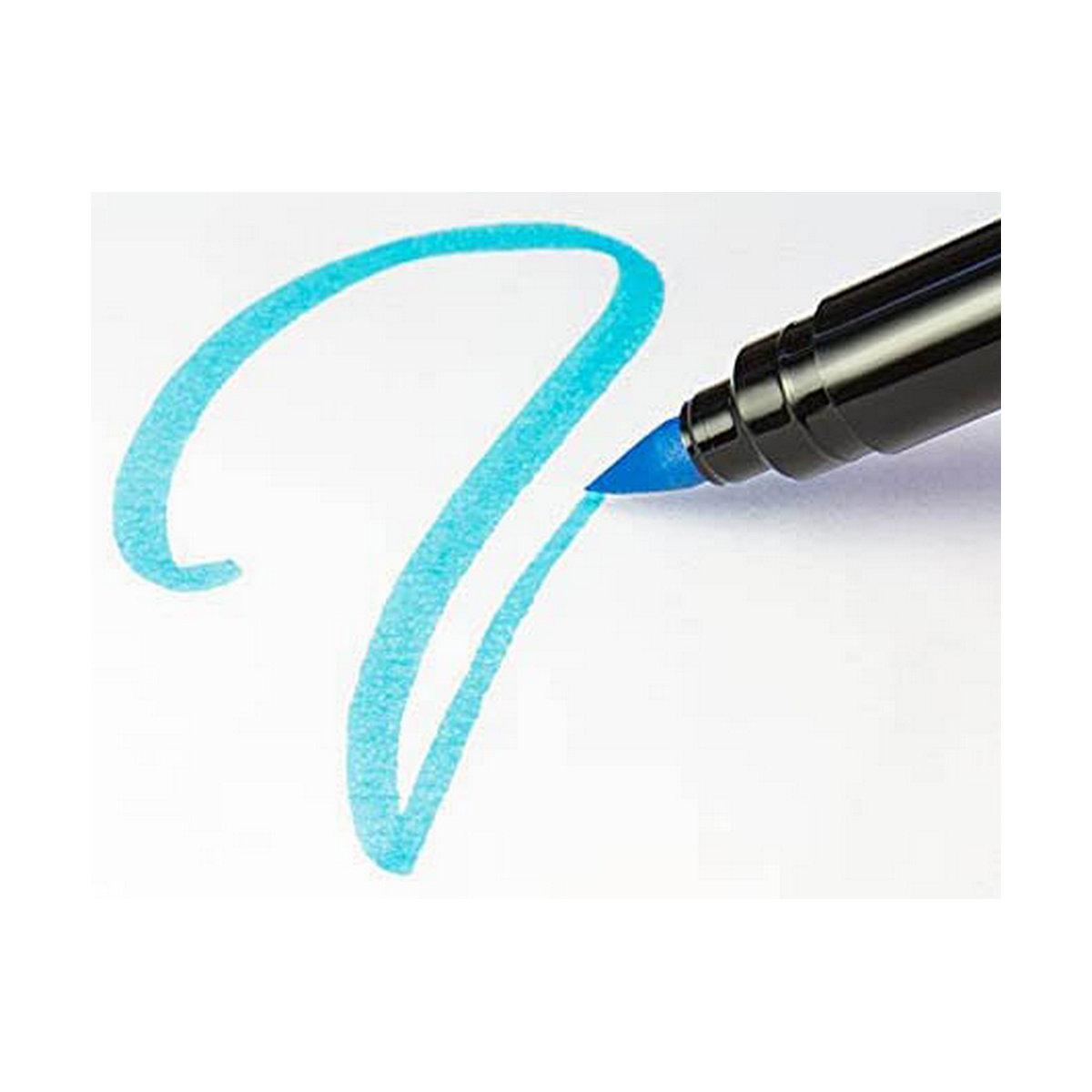 *Flomasteriai 24sp BRUSH 612624 MILAN/6/48