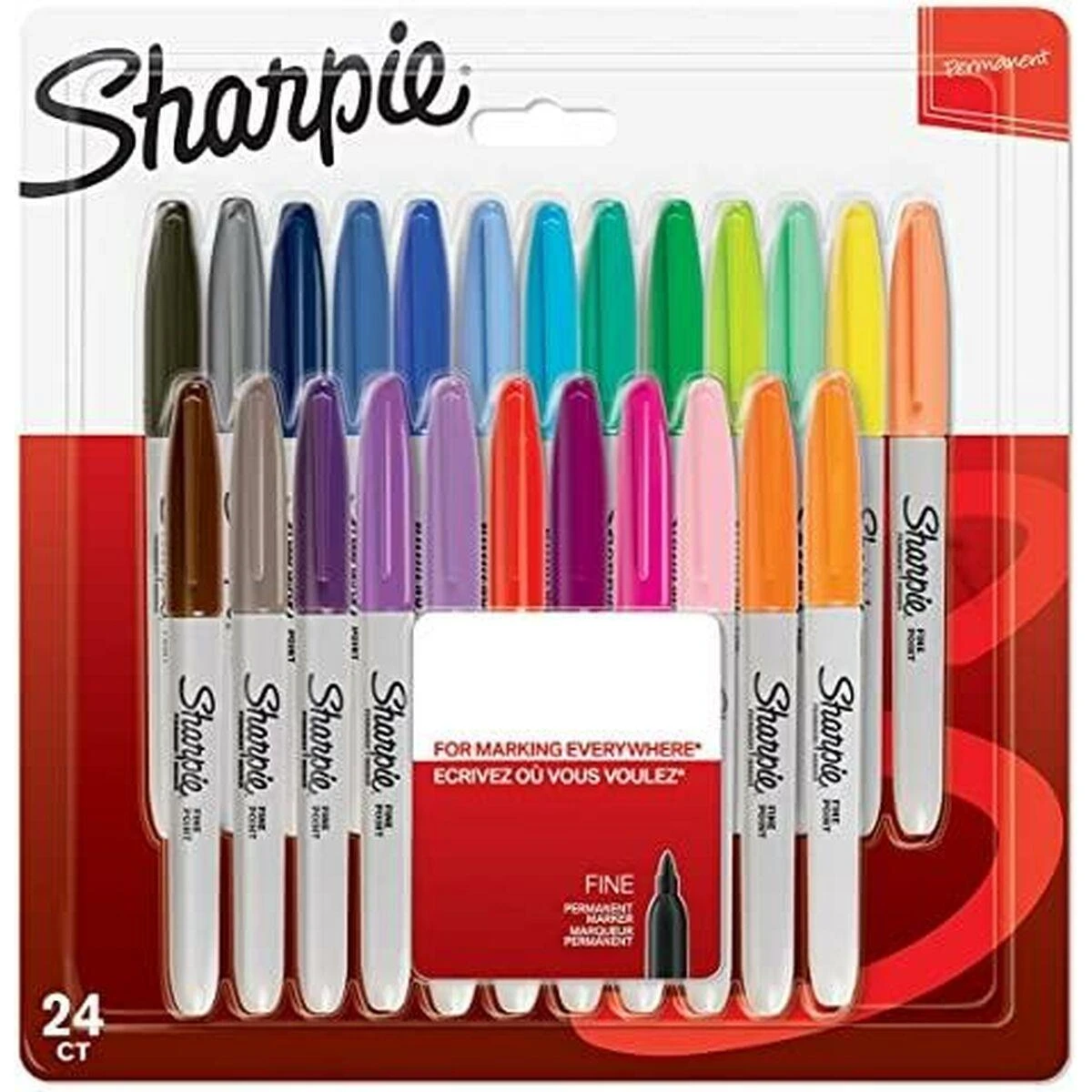 Markerių rinkinys Sharpie Fine Set 24 vnt. – 2065405