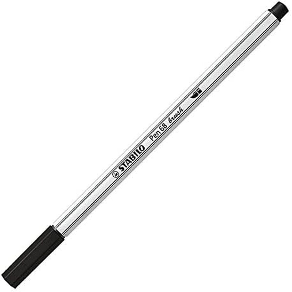 Stabilo Teptukiniai flomasteriai PEN 68, 10 sp.