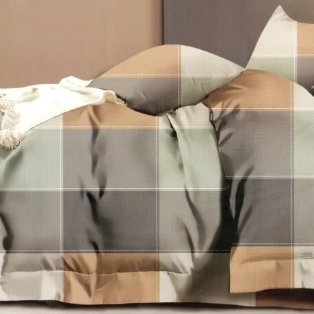 Deluxe medvilnės patalynės komplektas ŽAISMINGA DIENA, 4 dalių, 200x220 cm