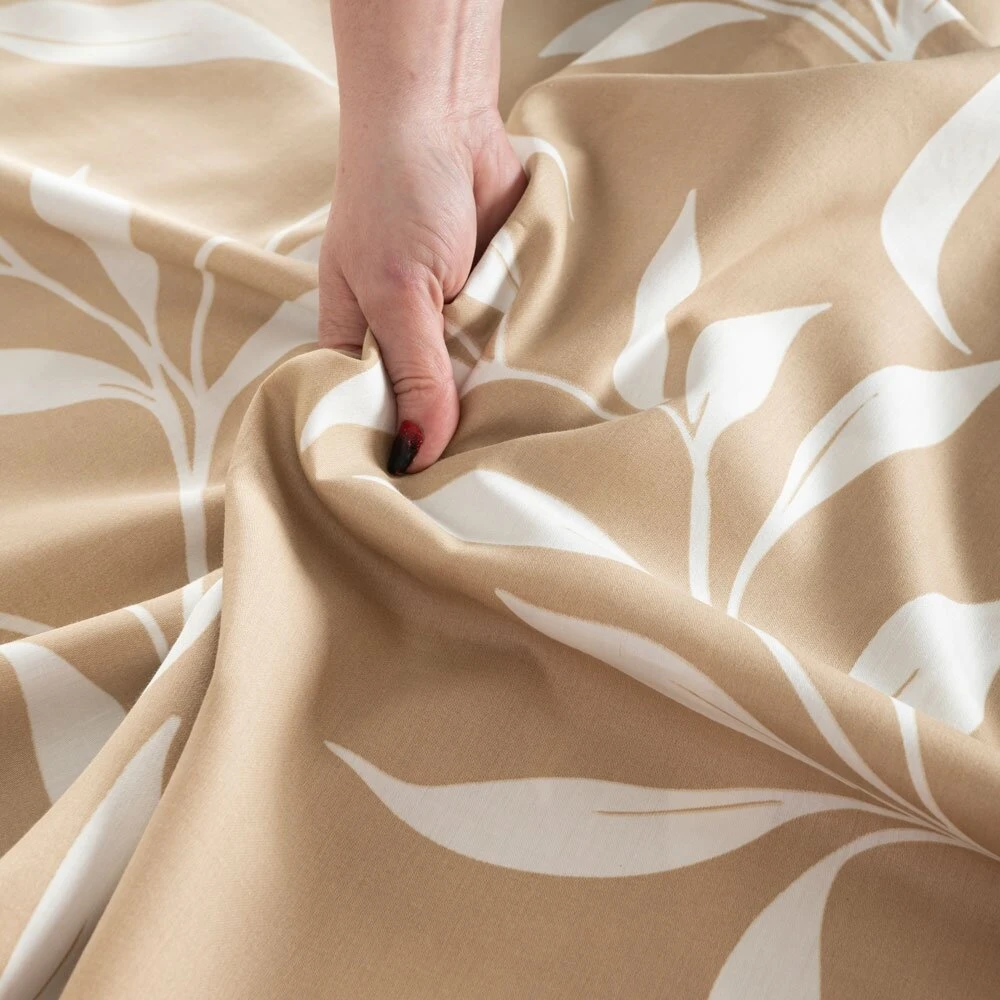 Deluxe satino patalynės komplektas VILIOJANTIS RYTAS, 3 dalių, 200x220 cm