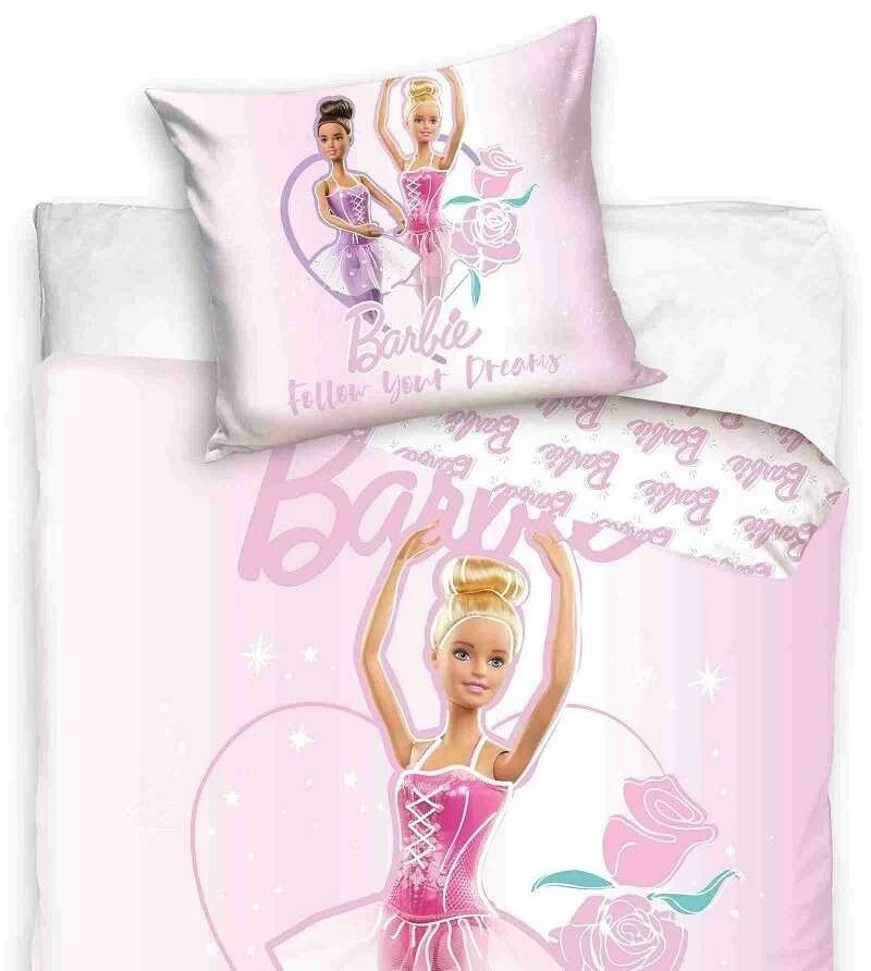 Dvipusis patalynės komplektas BARBIE BALLERINA, 140x200 cm