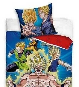 Dvipusis patalynės komplektas DRAGON BALL Z, 140x200 cm