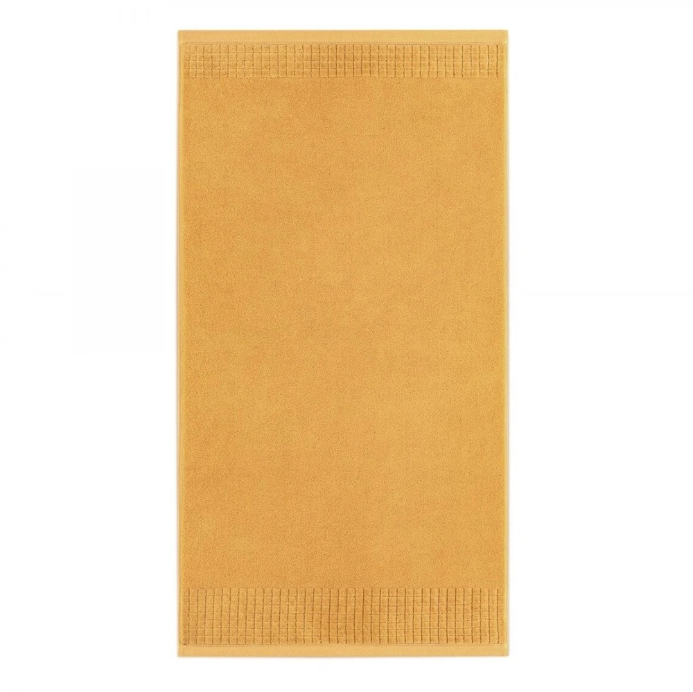 Egipto medvilnės vonios rankšluostis PAULINA (garstyčių), 500g/m²