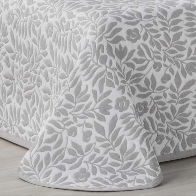 Lovatiesė "Fiore", 250x270 cm (pilka)