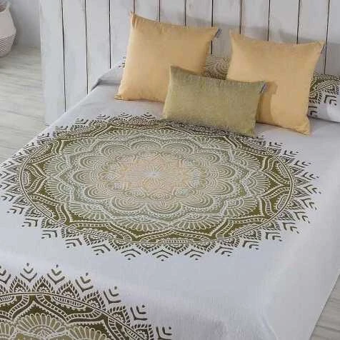Lovatiesė "Mandala", 250x270 cm