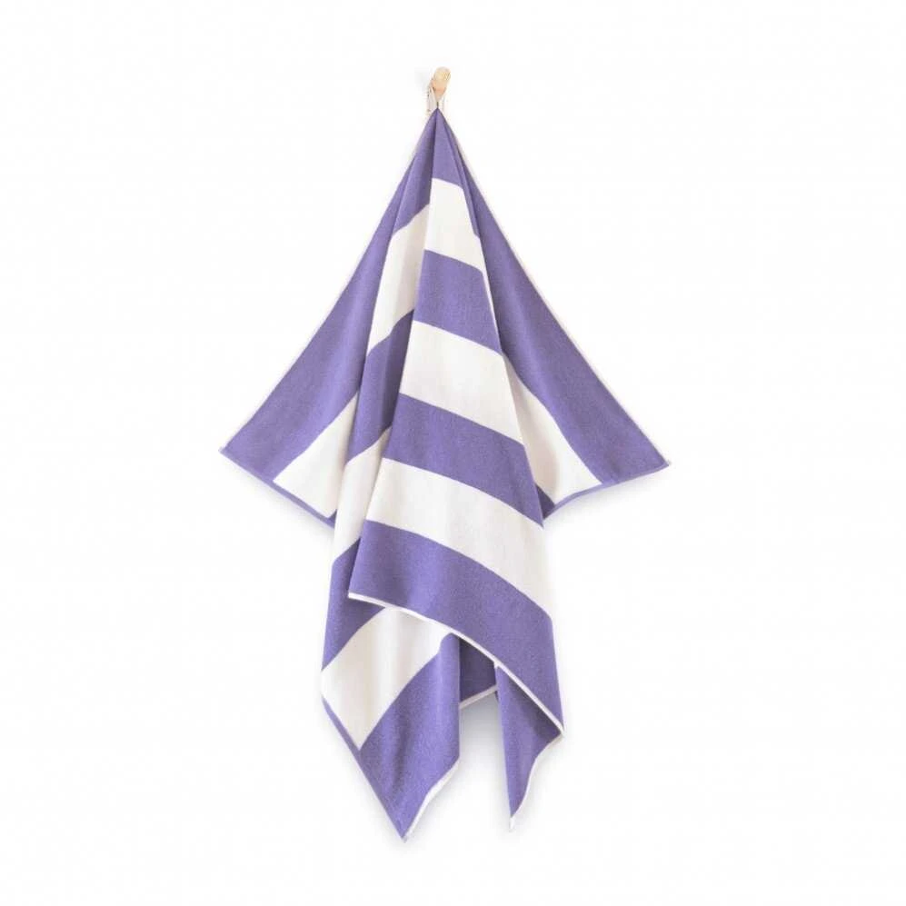 Medvilninis paplūdimio rankšluostis ZEBRA (violetinis)