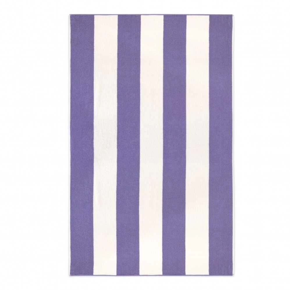 Medvilninis paplūdimio rankšluostis ZEBRA (violetinis)