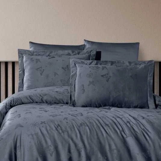 Patalynės komplektas "Corina Denim", 6 dalių, 200x220 cm