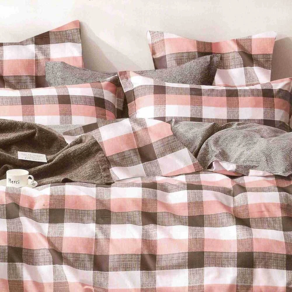 Deluxe medvilnės patalynės komplektas LANGELIO ISTORIJA, 4 dalių, 200x220 cm