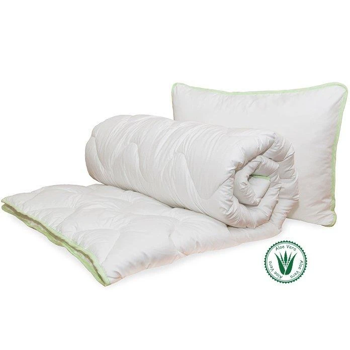 Comco Antialerginė antklodė ALOE VERA (200x220 cm) + Pagalvė ALOE VERA (50x70 cm)