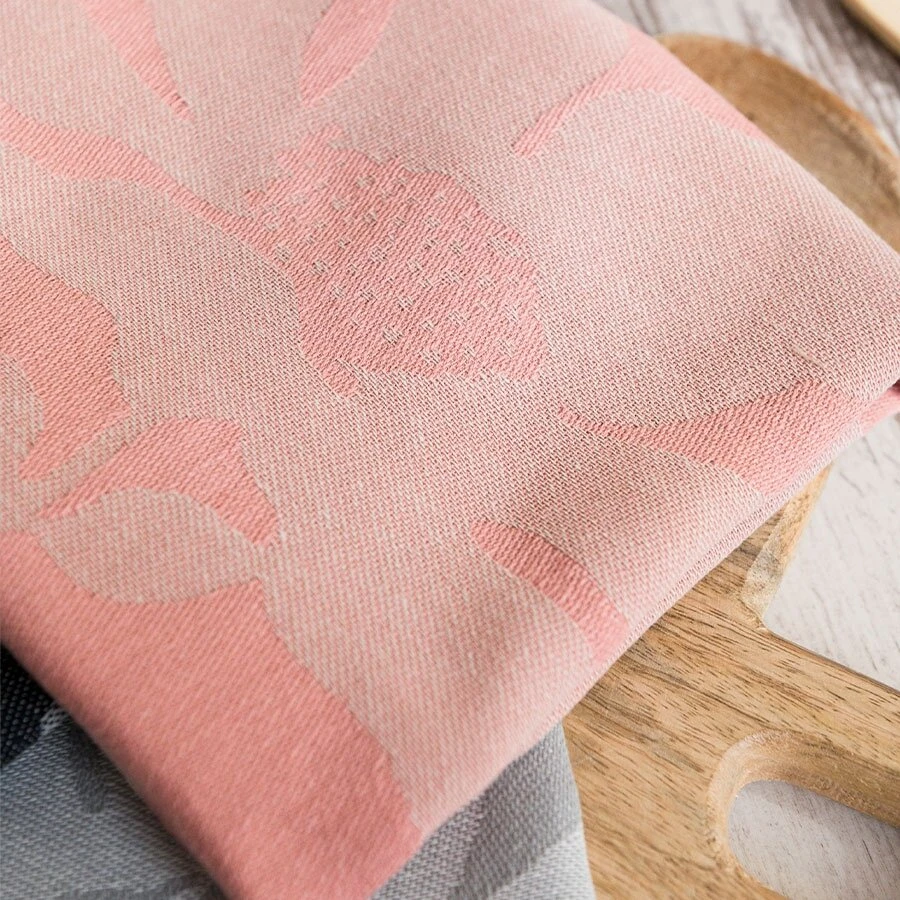 Pink Rožinė Egipto medvilnės virtuvinis rankšluostis SOFIKO BEIGE-Rožinis, 50x70 cm