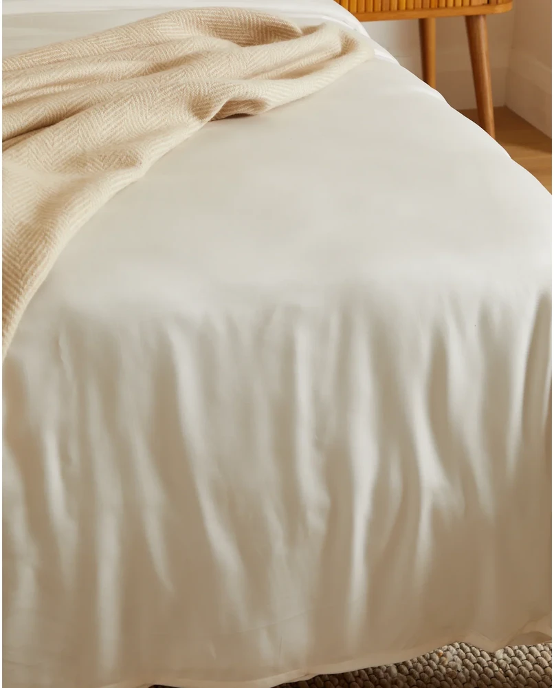 Saules Patalyne Bambuko patalynės komplektas CREAM, 200x220 cm