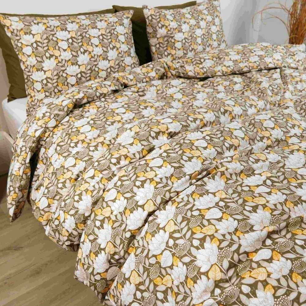 Saules Patalyne Medvilninis patalynės komplektas VĖJAI LAUKUOSE, 3 dalių, 200x220