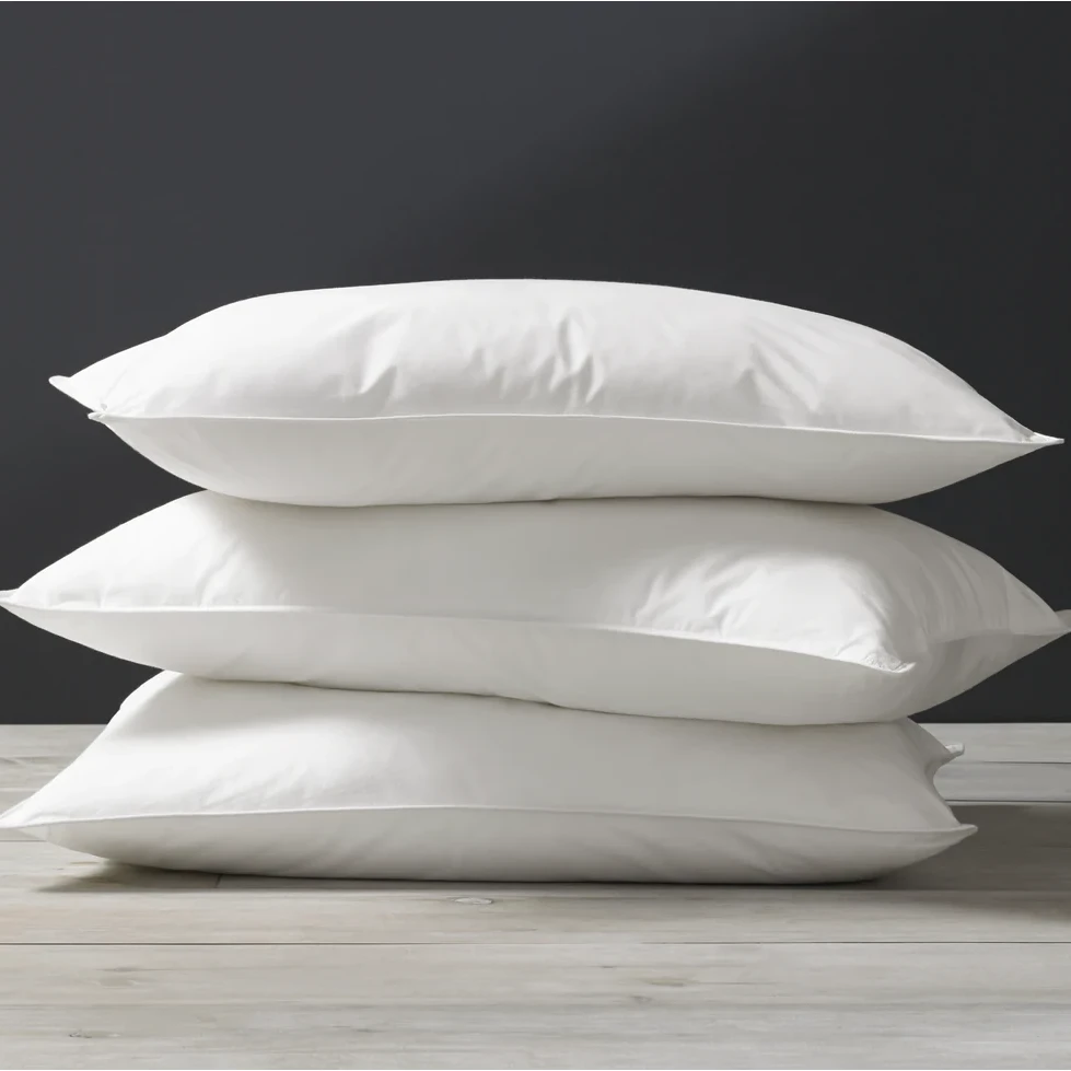 Saules Patalyne Žąsų pūkinė pagalvė su tiku (90%-pūkų, 10%-plunksnų) EXCLUSIVE ULTRA , 50x60 cm