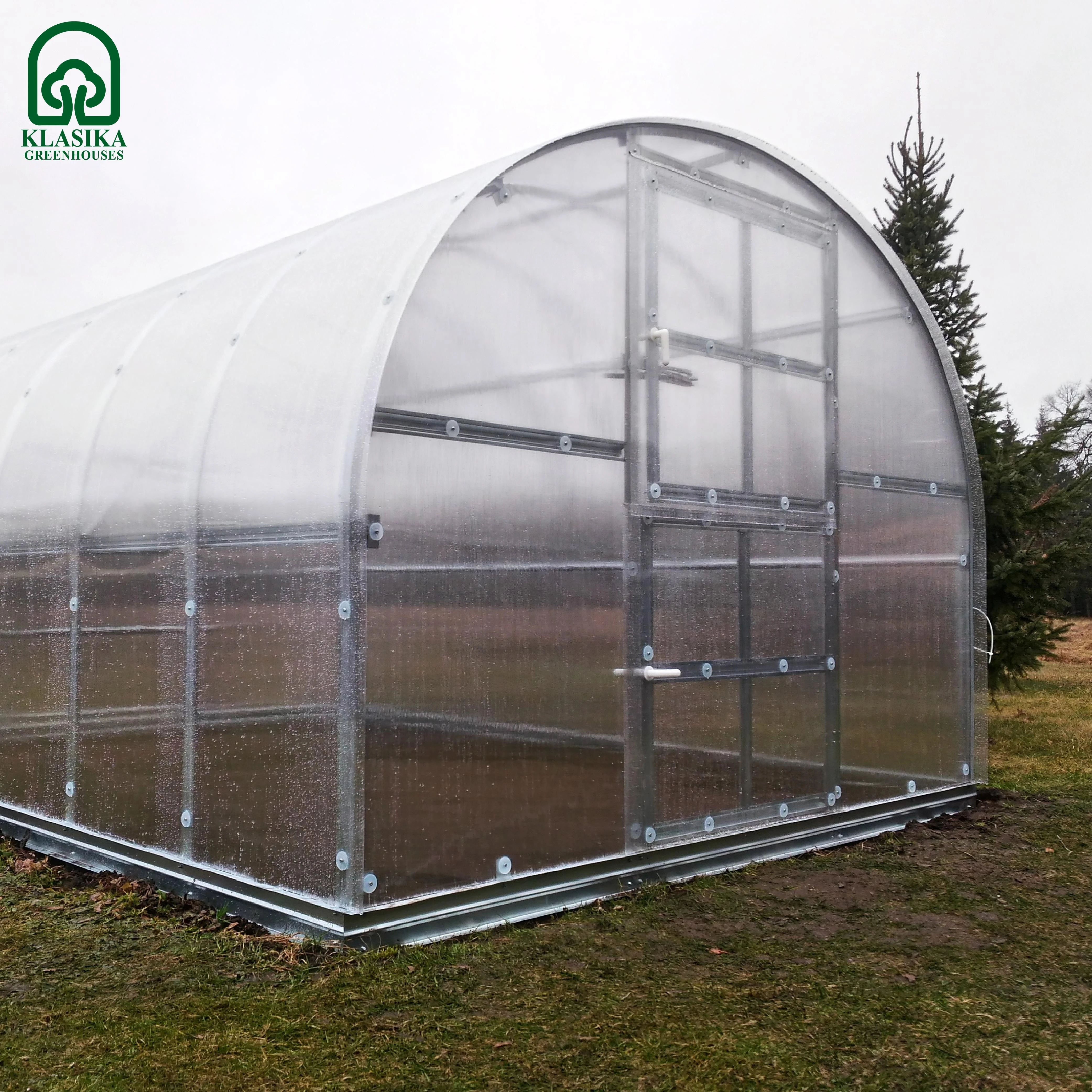 Meistro Kodas Arkinis šiltnamis KLASIKA 6 m2/4 mm danga (3x2 m)