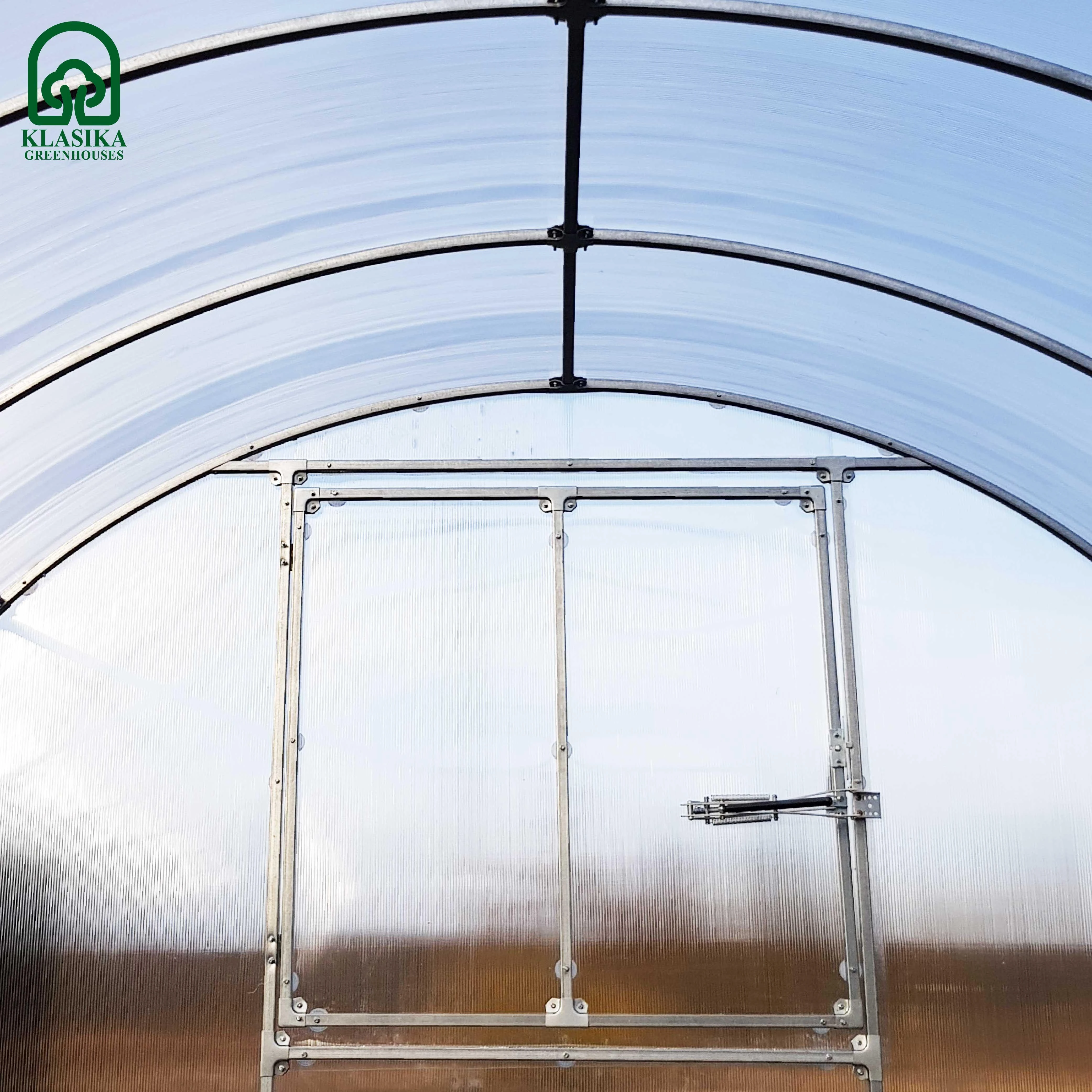 Meistro Kodas Arkinis šiltnamis KLASIKA TUBE 18 m2 4 mm danga 3 x 6 m (18 m2)