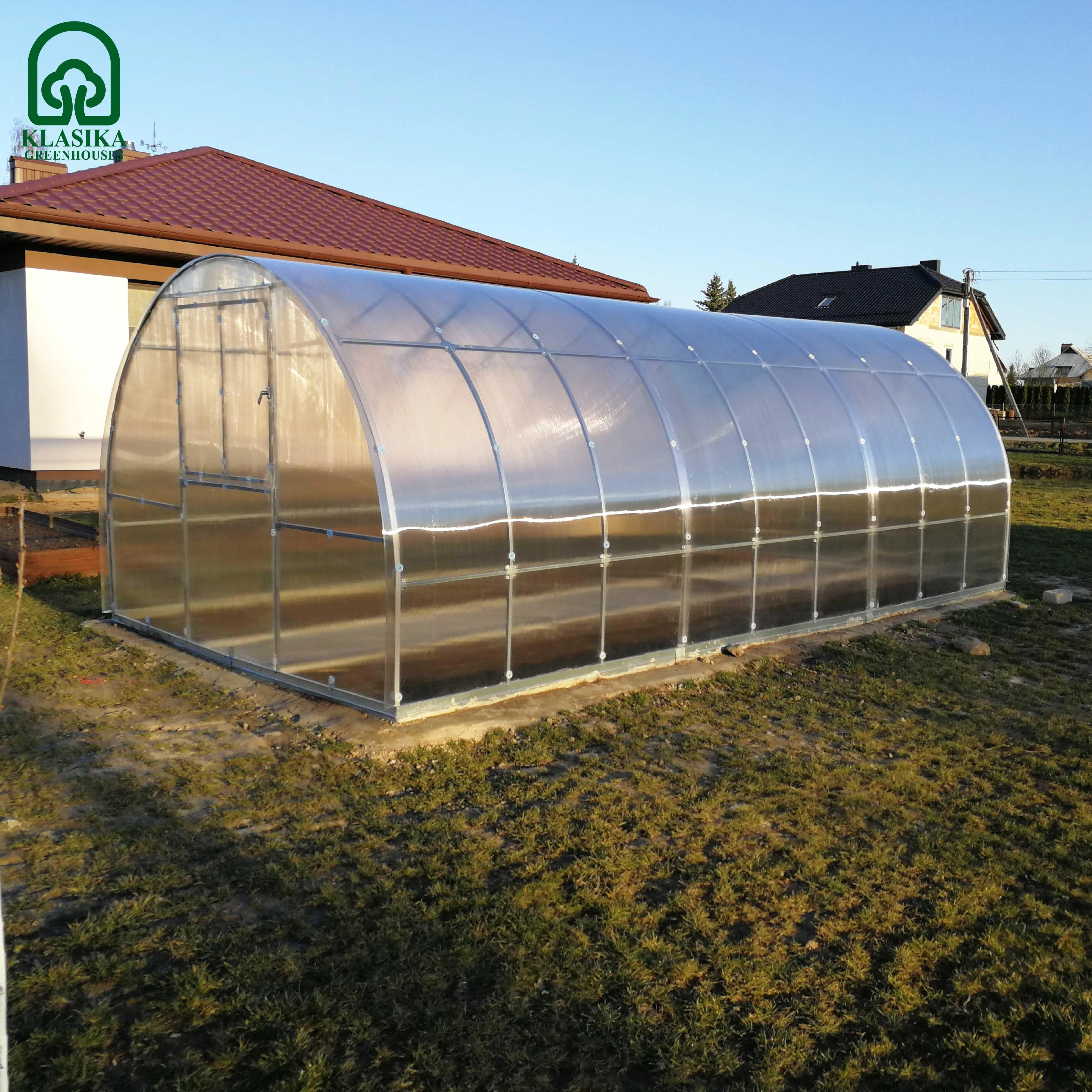 Meistro Kodas Arkinis šiltnamis KLASIKA TUBE 18 m2 6 mm danga 3 x 6 m (18 m2)