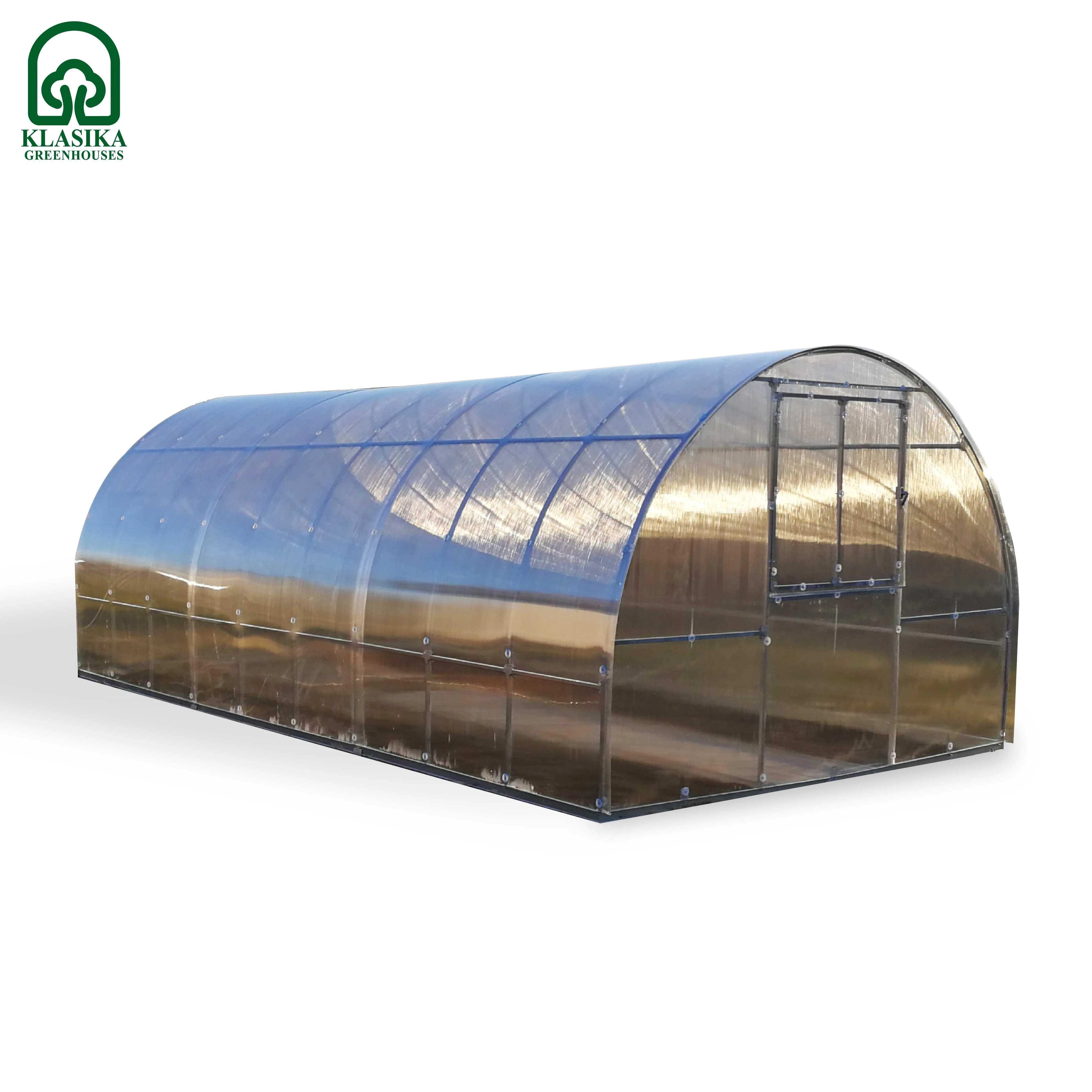 Meistro Kodas Arkinis šiltnamis KLASIKA TUBE 18 m2 6 mm danga 3 x 6 m (18 m2)