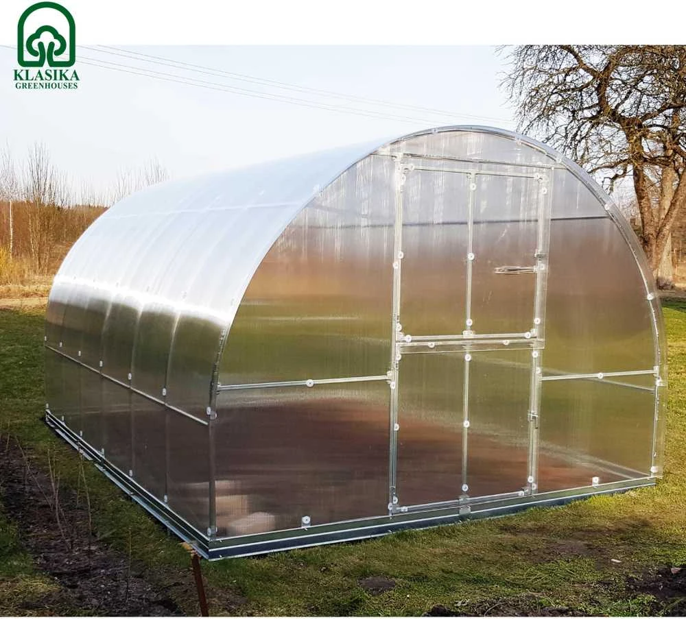 Meistro Kodas Šiltnamis Arkinis KLASIKA TUBE 3x10 m (30 m2) 4 mm danga