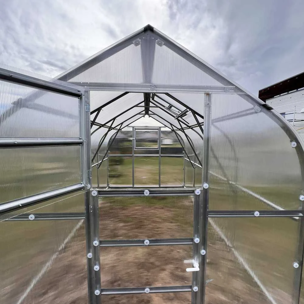 Meistro Kodas KLASIKA DROP šiltnamis 2,5x8 (20 m2) su 4 mm danga