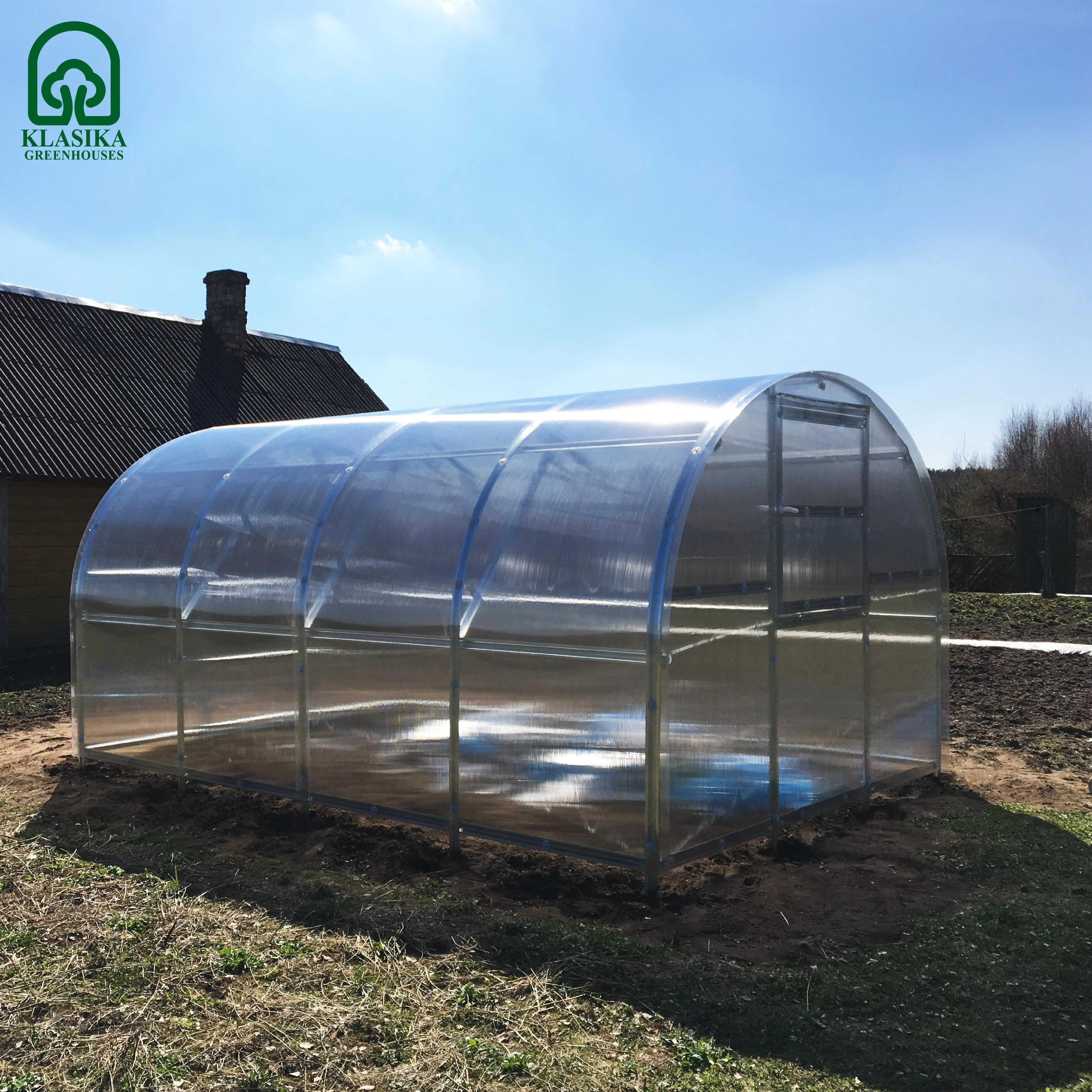 Meistro Kodas Šiltnamis BALTIC LT 3 x 12 m (36 m2) 6 mm danga