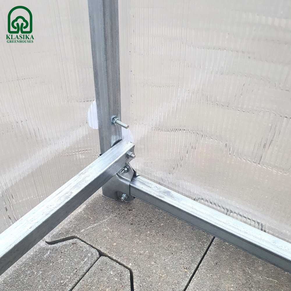 Meistro Kodas Šiltnamis KLASIKA EASY arkinis šiltnamis 3x8 m (24m2) 6mm danga