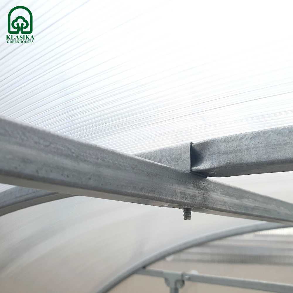 Meistro Kodas Šiltnamis KLASIKA EASY arkinis šiltnamis 3x8 m (24m2) 6mm danga