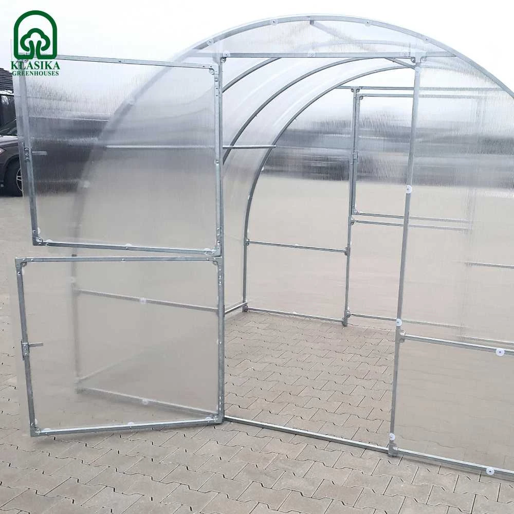 Meistro Kodas Šiltnamis KLASIKA EASY arkinis šiltnamis 3x4 m (12m2) 6mm danga