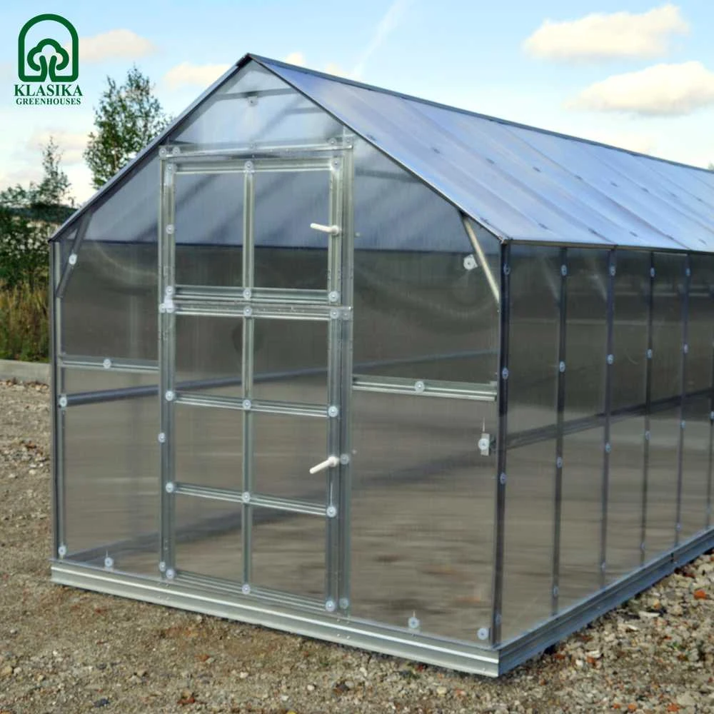 Meistro Kodas Šiltnamis KLASIKA*HOUSE 5 2,35 x 5,17 m (12,15 m2) 6 mm danga