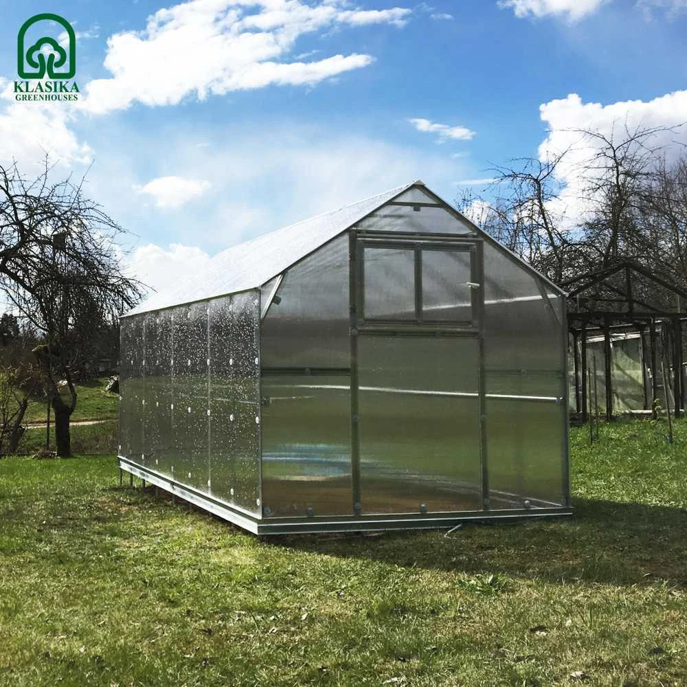 Meistro Kodas Šiltnamis KLASIKA*HOUSE 5 2,35 x 5,17 m (12,15 m2) 6 mm danga