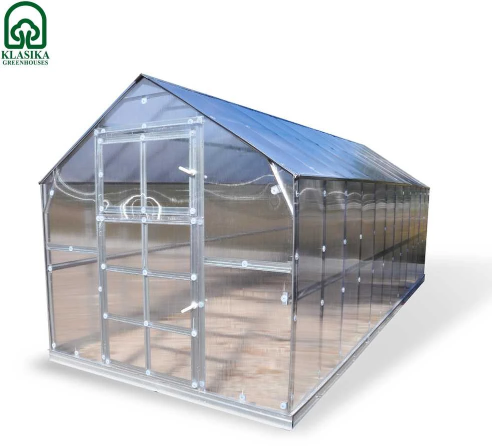 Meistro Kodas Šiltnamis KLASIKA*HOUSE 5 2,35 x 5,17 m (12,15 m2) 6 mm danga