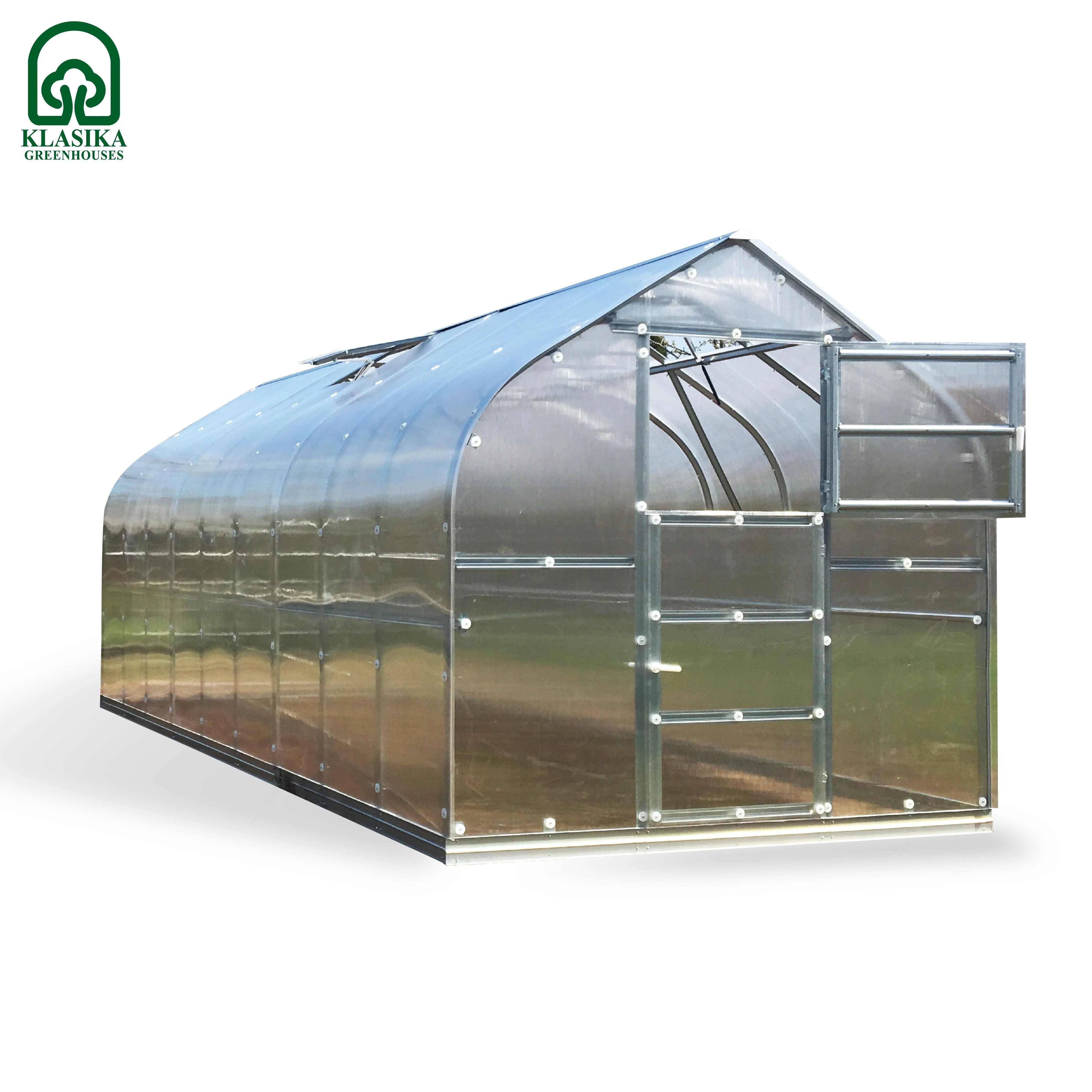 Meistro Kodas Šiltnamis STANDART*KLASIKA 10 m2/6 mm (2,5x4 m) 2 stoglangiai