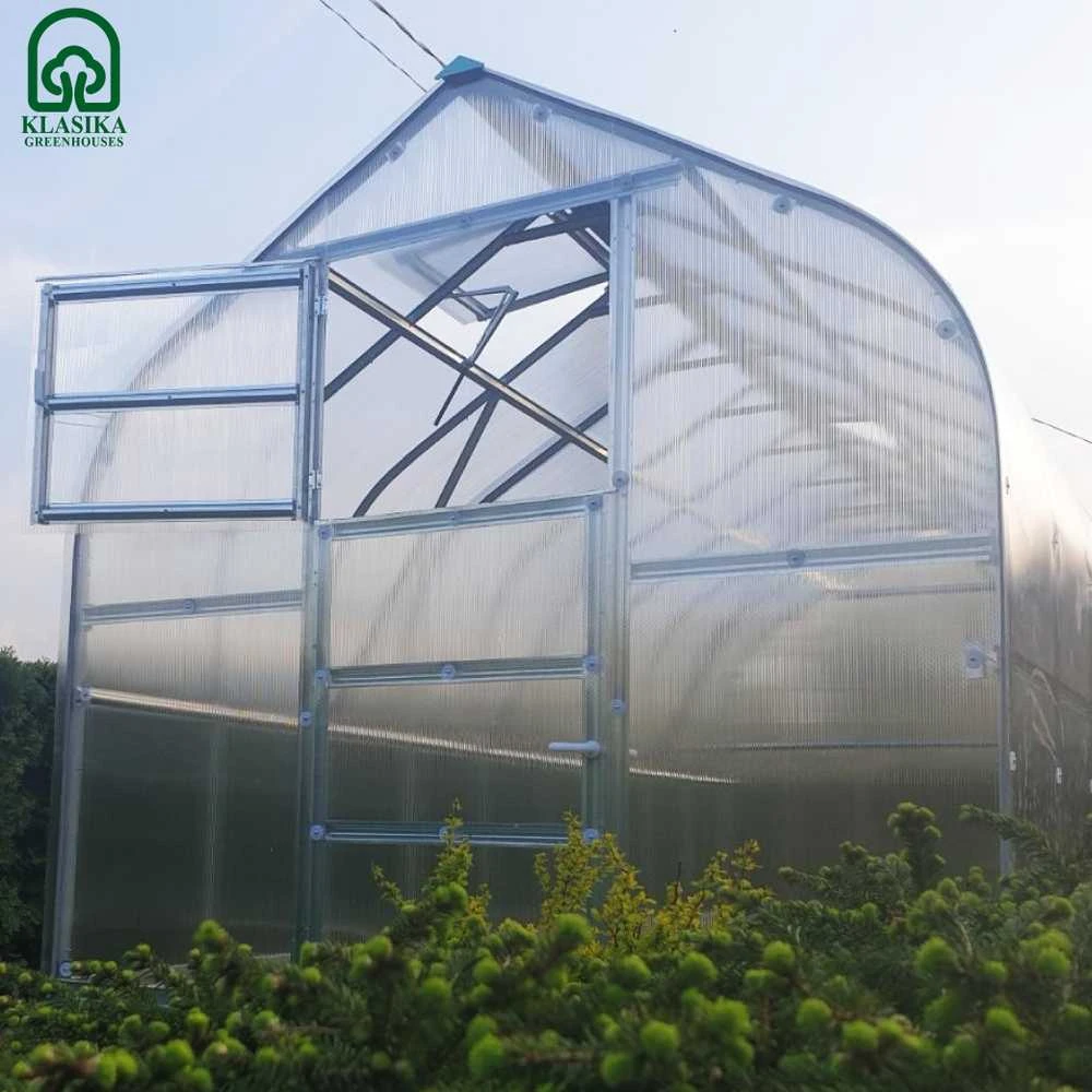 Meistro Kodas Šiltnamis Standart*KLASIKA 2,5x2 m (5 m2) 4 mm danga (1 stoglangis)