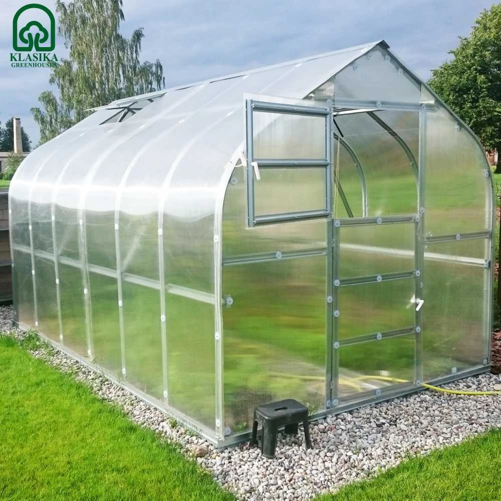 Meistro Kodas Šiltnamis Standart*KLASIKA 2,5x2 m (5 m2) 4 mm danga (1 stoglangis)