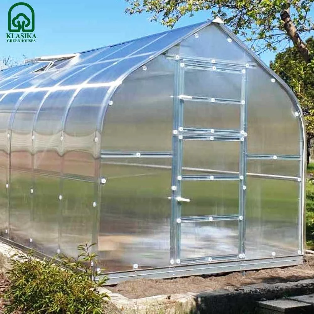 Meistro Kodas Šiltnamis Standart*KLASIKA 2,5x2 m (5 m2) 4 mm danga (1 stoglangis)