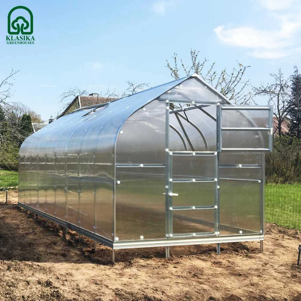 Meistro Kodas Šiltnamis Standart*KLASIKA 2,5x2 m (5 m2) 4 mm danga (1 stoglangis)