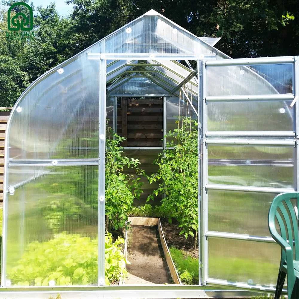 Meistro Kodas Šiltnamis Standart*KLASIKA 2,5x2 m (5 m2) 4 mm danga (1 stoglangis)