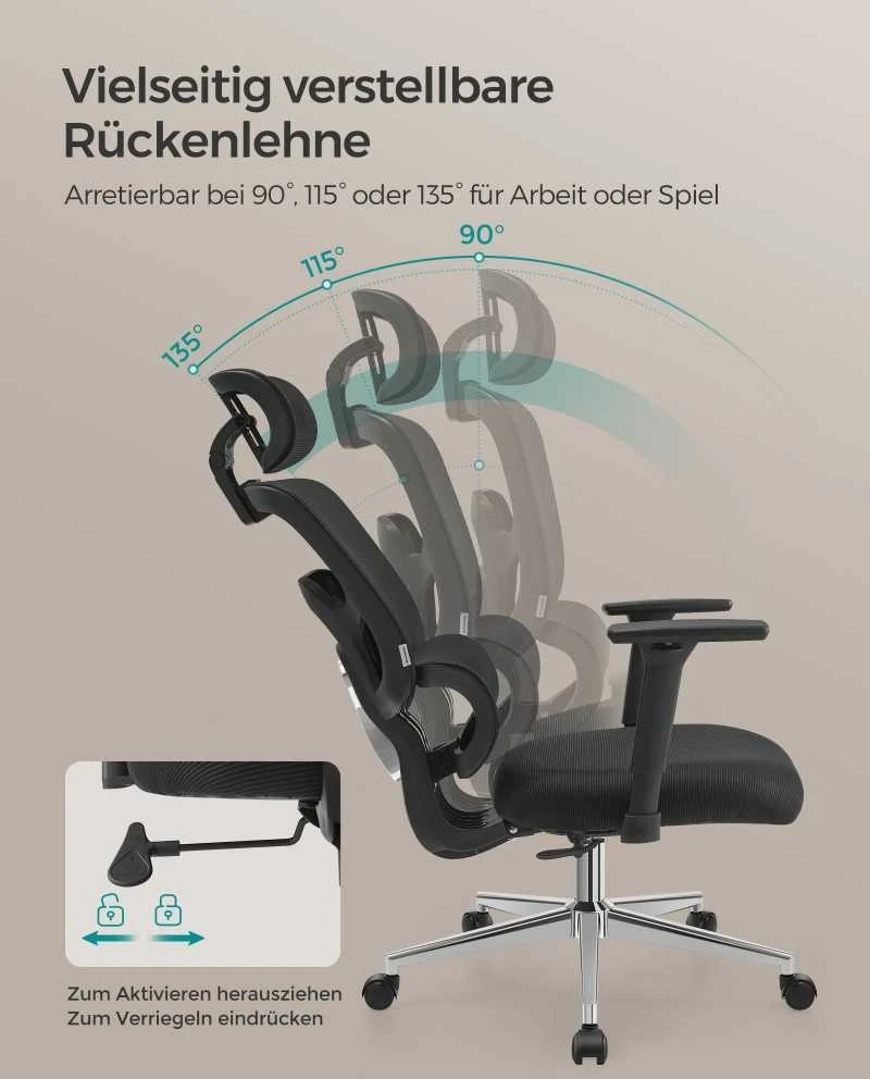 Ergonix ErgoComfort 2.0™ ergonominė biuro kėdė