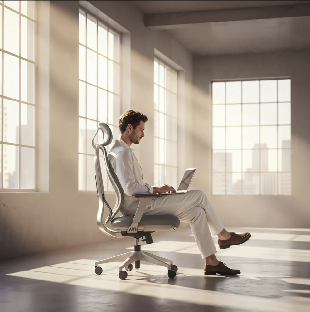Ergonix OmniSit ProJuoda Ergonominė Biuro kėdė  150 kg. | 5 metų garantija