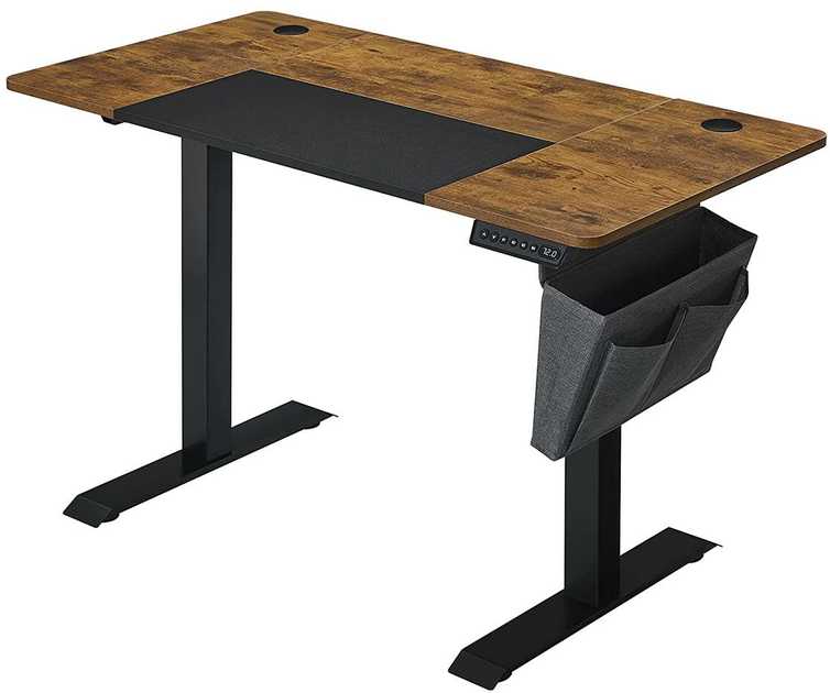 Biurovizija Shopme Ergonominis reguliuojamo aukščio stovimas rašomasis stalas "Vintage" 120x60