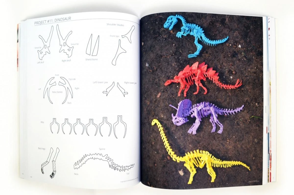 3DOODLER Create Book – 3D projektų rinkinys