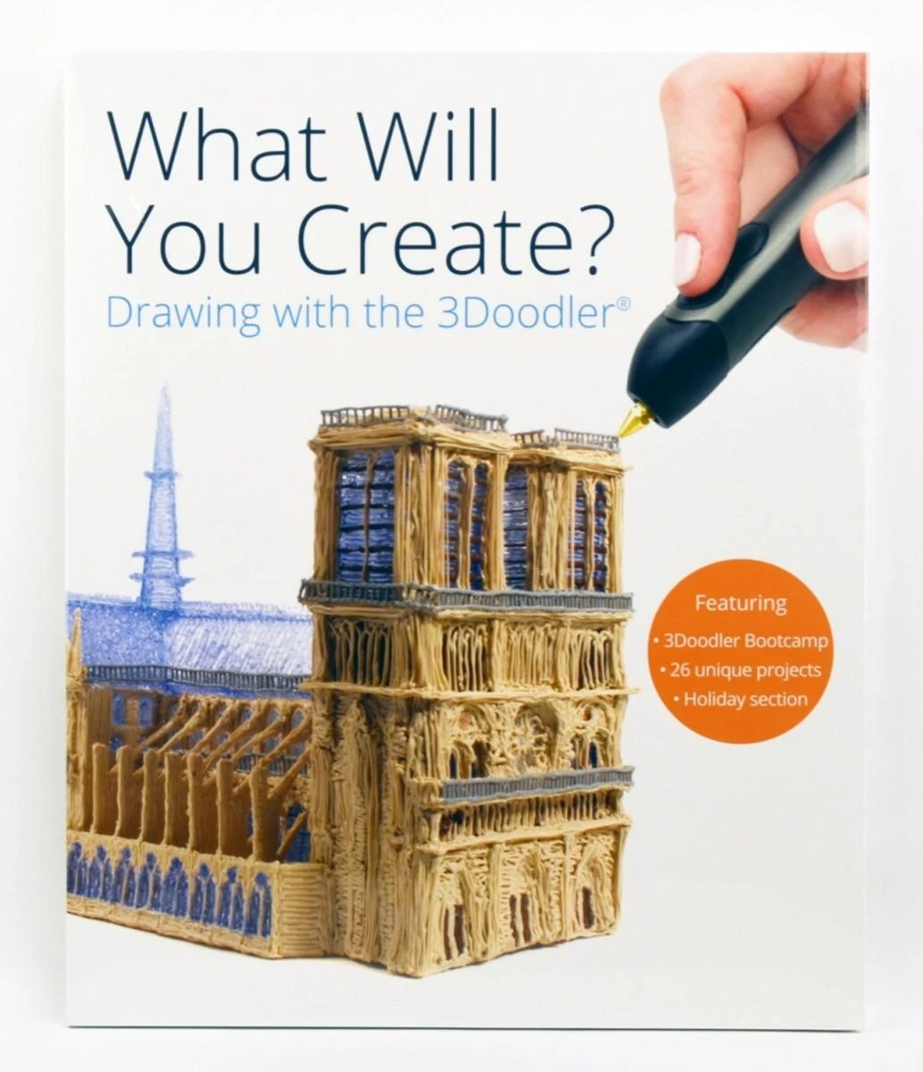 3DOODLER Create Book – 3D projektų rinkinys