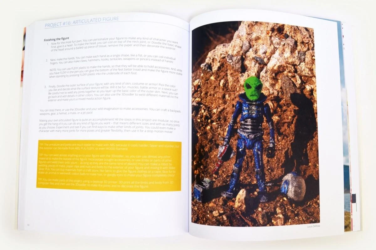 3DOODLER Create Book – 3D projektų rinkinys