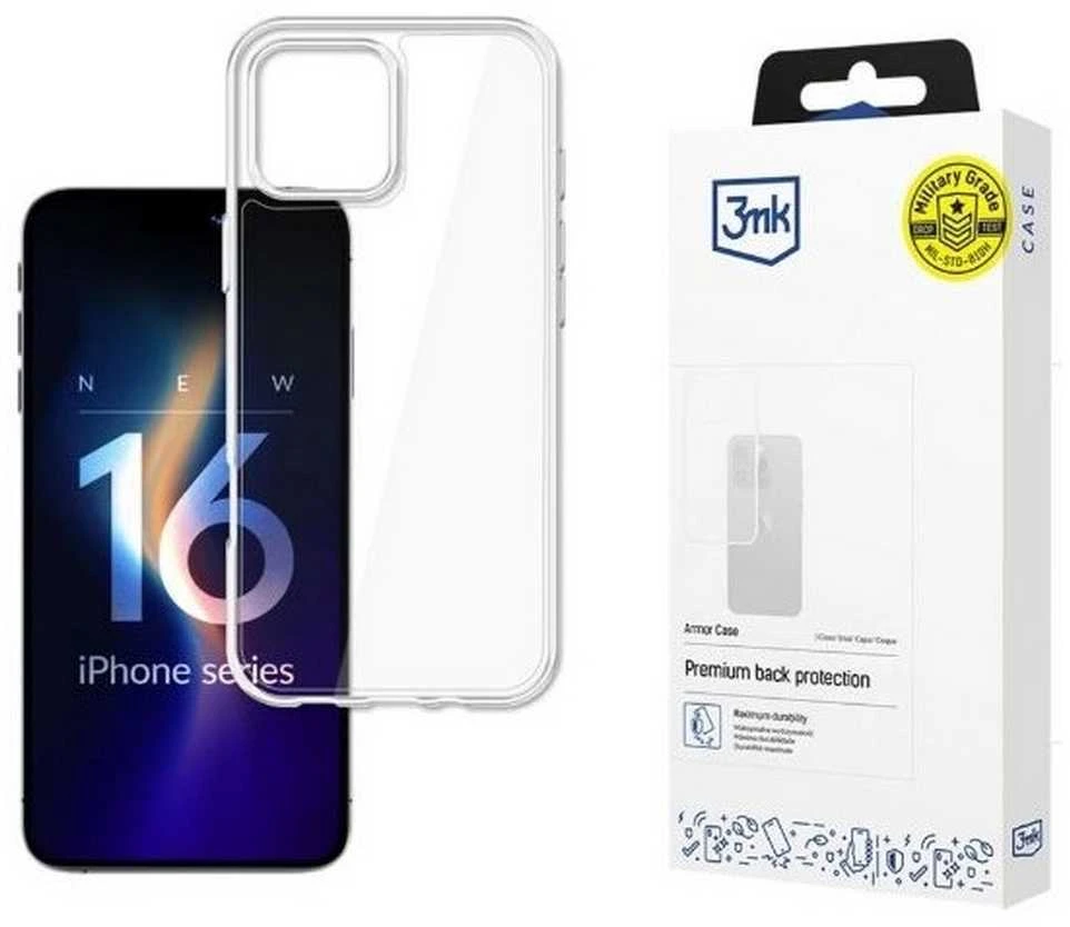 3mk Armor Apple iPhone 16 Pro Max - dėklas telefonui skaidrus
