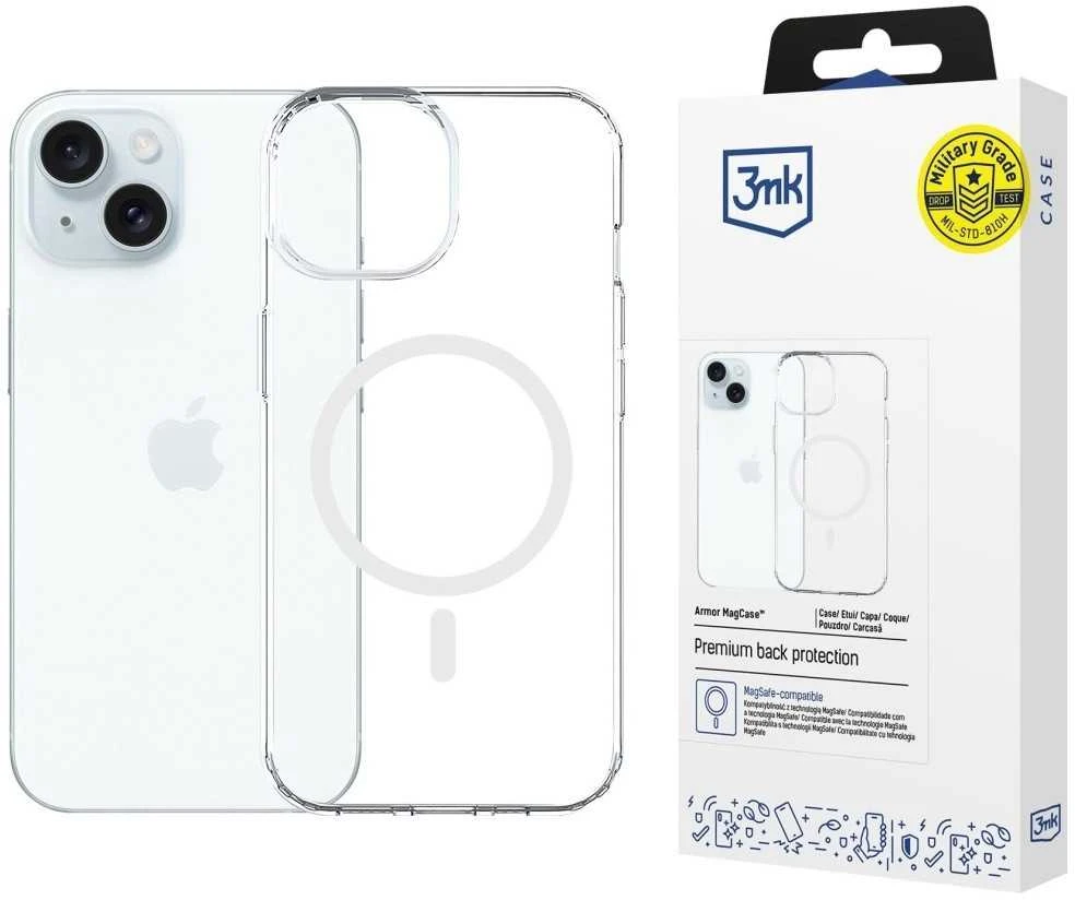 Dėklas 3MK Armor MagCase skirtas Apple iPhone 15