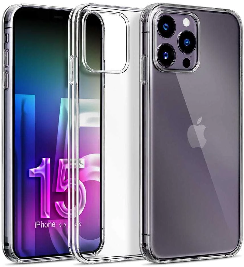 Dėklas 3mk Clear Case 1,2mm Apple iPhone 15 Pro